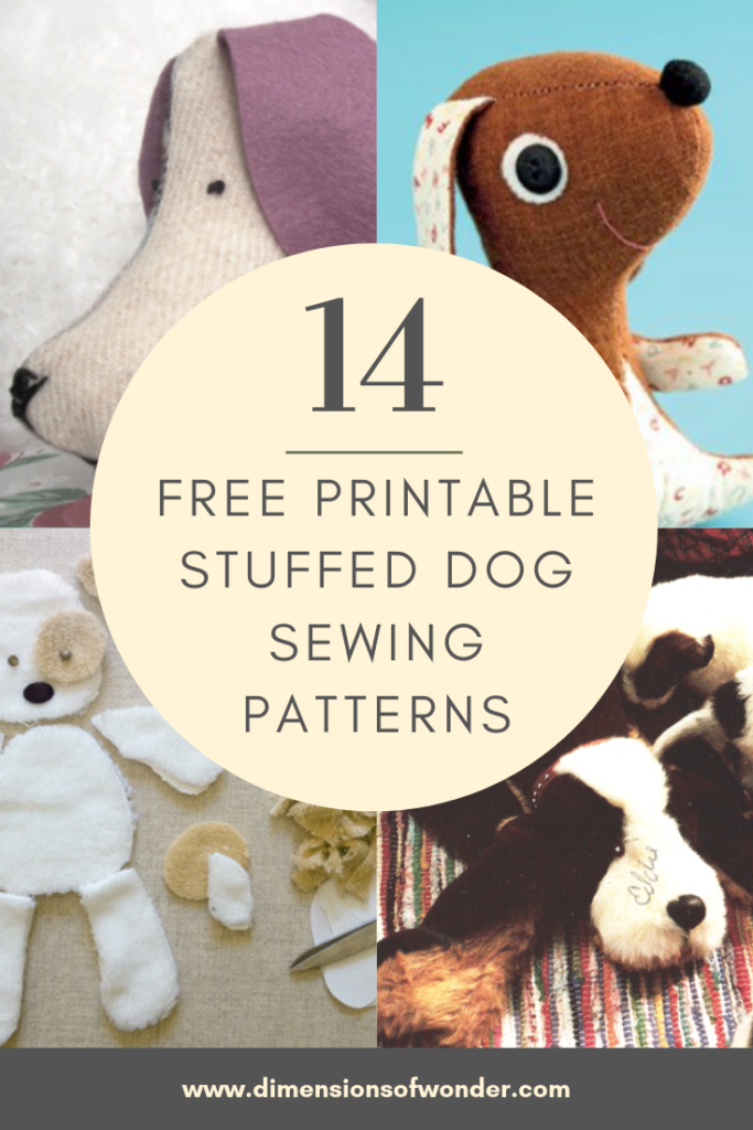 Adorable Dog Sewing Patterns Free Printable 