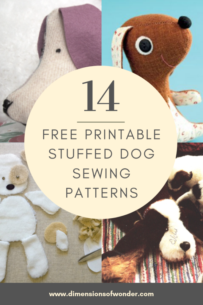 Adorable Dog Sewing Patterns Free Printable