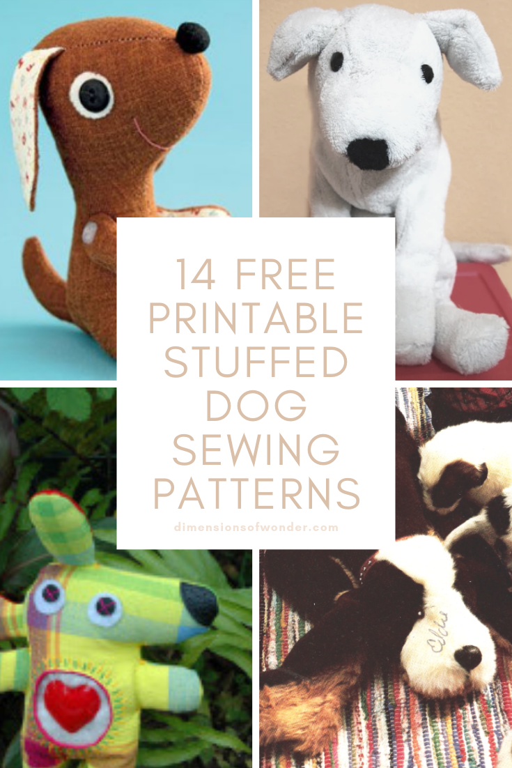 adorable dog sewing patterns free printable