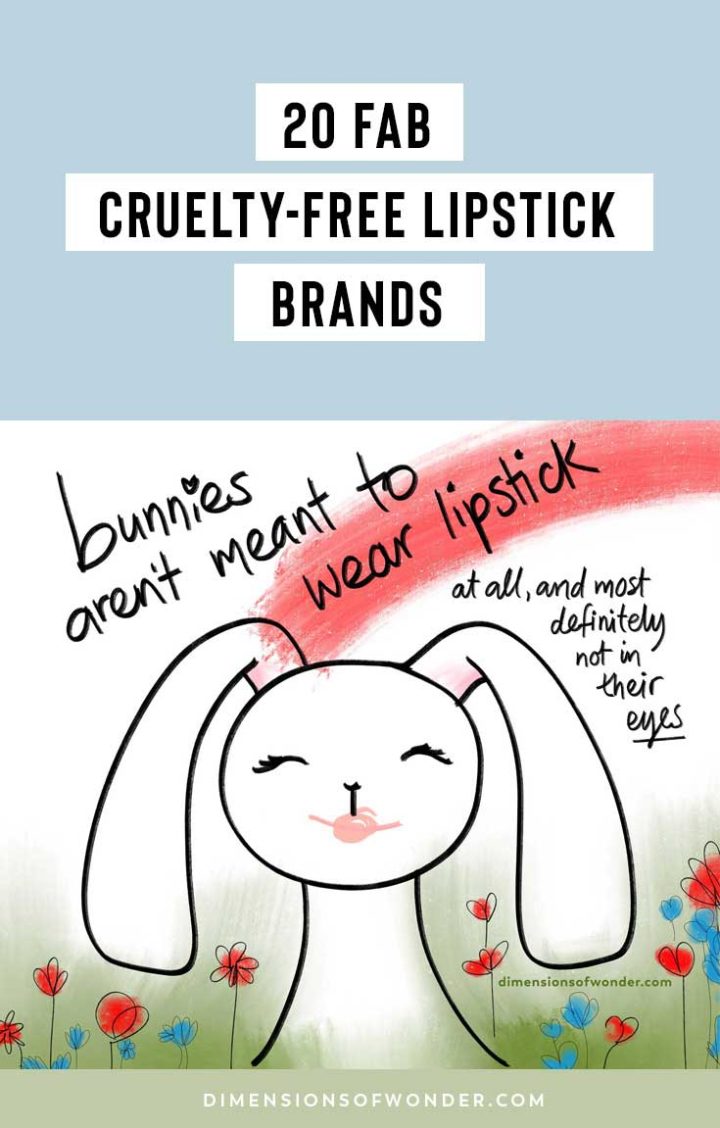 20 Fab Cruelty-Free Lipstick Brands, for a Glamorous Pout Minus the