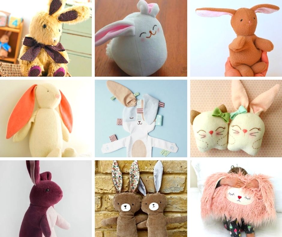 Bunny Rabbit Stuffed Toy Sewing Pattern Ubicaciondepersonas cdmx gob mx