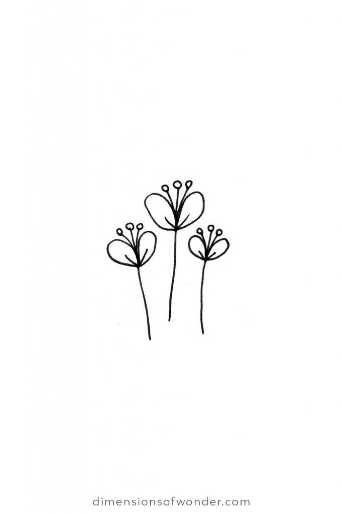 10 Simple Flower Doodles: Easy To Draw, Lovely To See!
