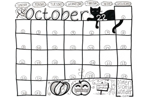 Printable Calendar October 2022