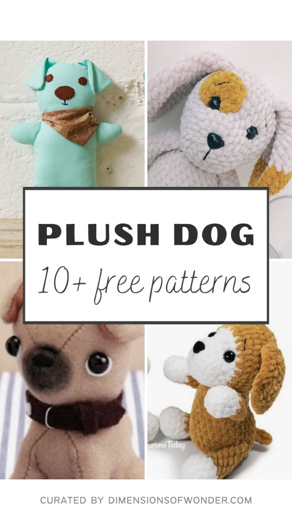 dog plush patterns pin2